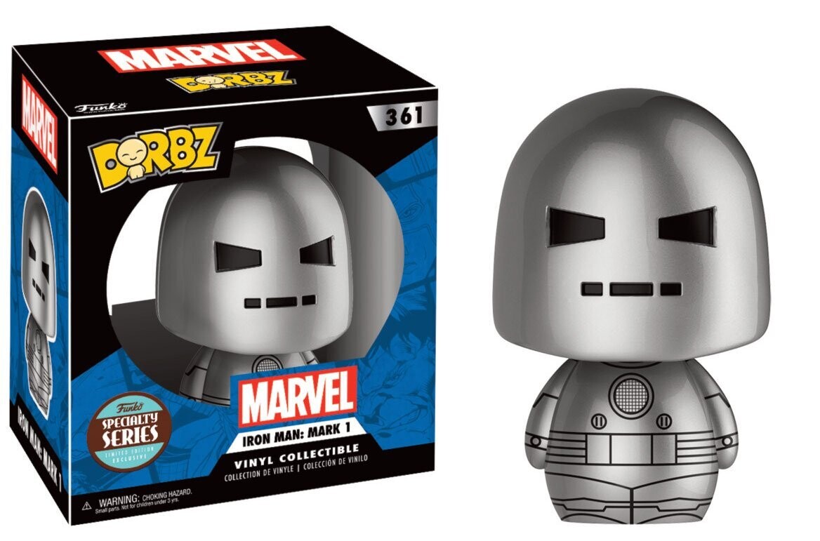Marvel Comics Dorbz Vinyl Figure Speciality Series Iron Man Mark 1 8 cm