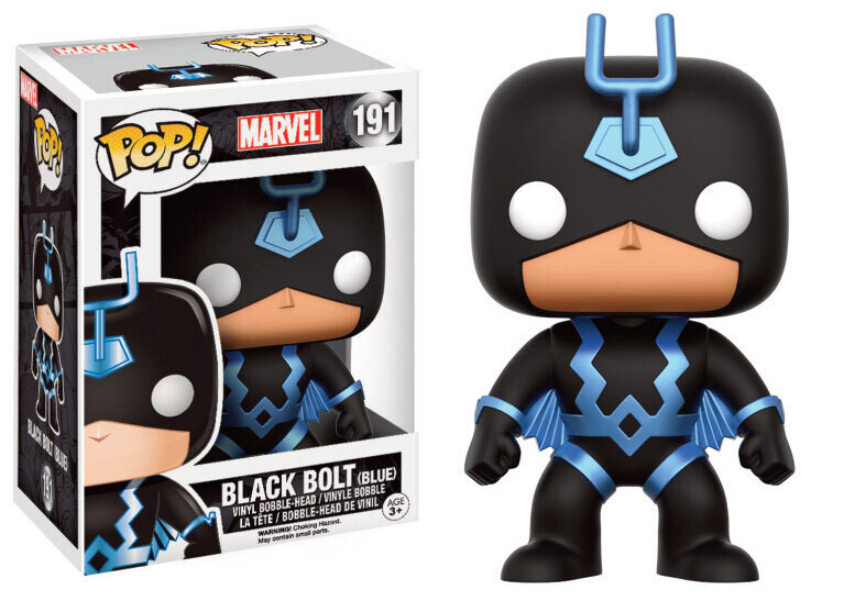 Marvel Comics POP! Marvel Vinyl Figure Black Bolt (Blue) 9 cm