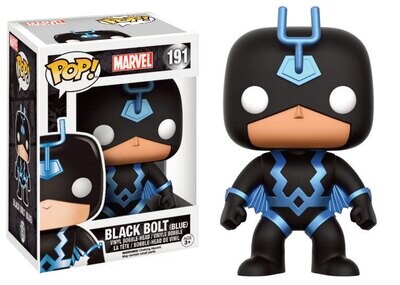 Marvel Comics POP! Marvel Vinyl Figure Black Bolt (Blue) 9 cm