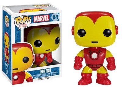 Marvel Comics POP! Marvel Vinyl Figure Iron Man (2014 Release) 9 cm