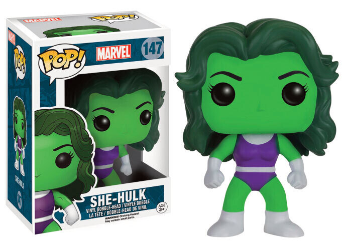 Marvel Comics POP! Marvel Vinyl Figure She-Hulk 9 cm