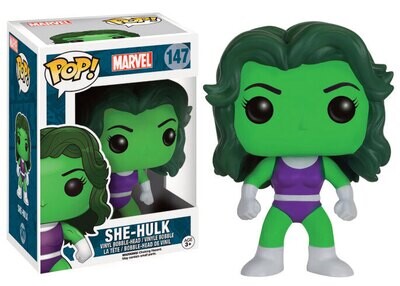 Marvel Comics POP! Marvel Vinyl Figure She-Hulk 9 cm