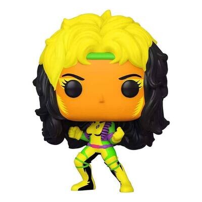 Marvel Comics POP! Vinyl Figure Rogue (Blacklight) 9 cm