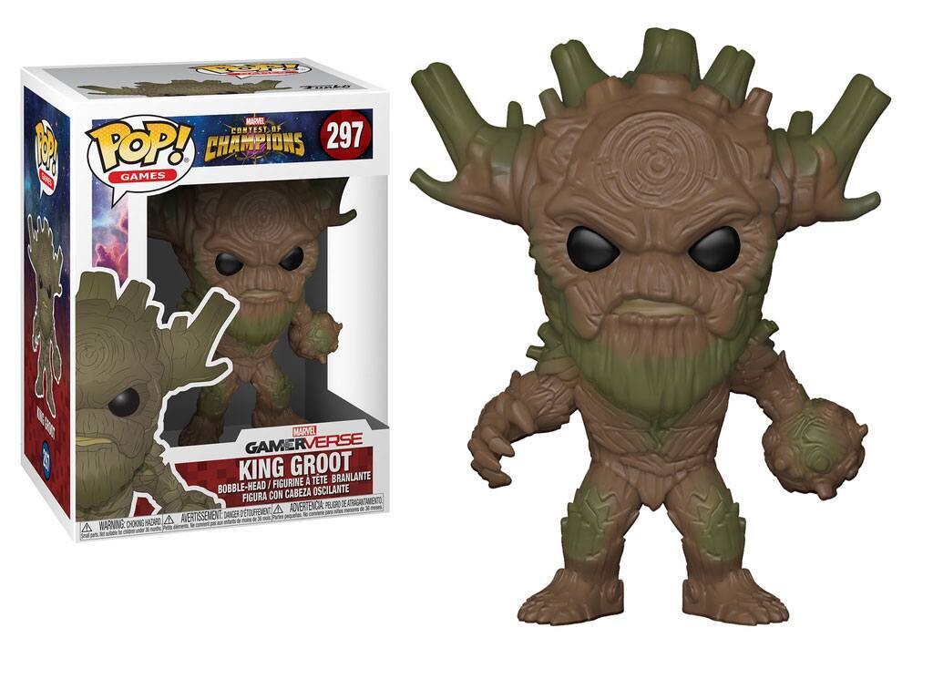 Marvel Contest of Champions POP! Games Vinyl Figure King Groot 9 cm
