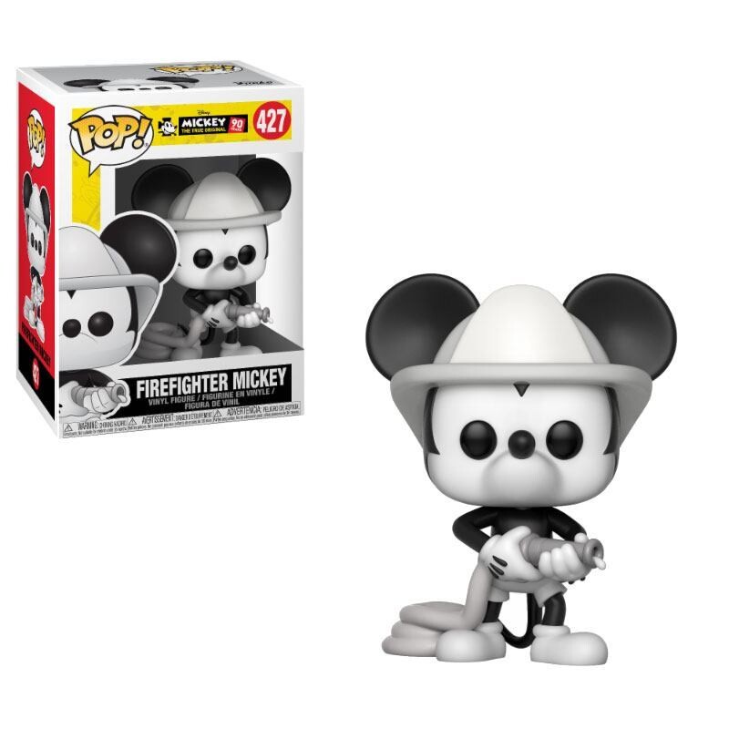 Mickey Mouse 90th POP! Disney Vinyl Figure Firefighter Mickey 9 cm