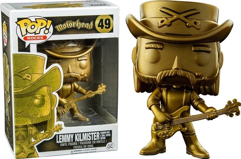 Motorhead POP! Rocks Vinyl Figure Lemmy Kilmister (Rainbow Bar and Grill Statue Edition) 9 cm