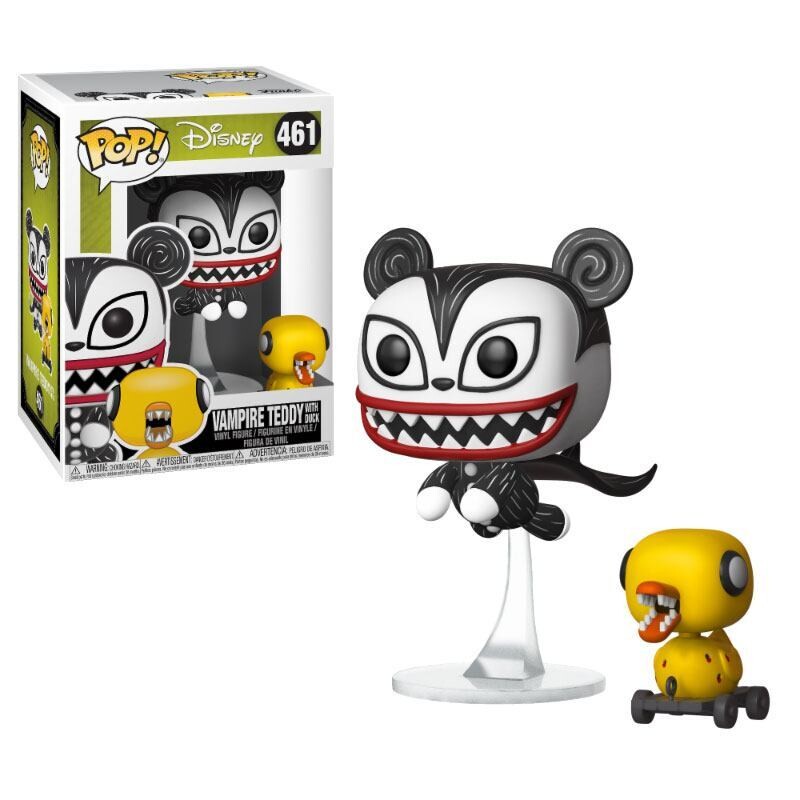 Nightmare before Christmas POP! Disney Vinyl Figure Vampire Teddy & Duck 9 cm