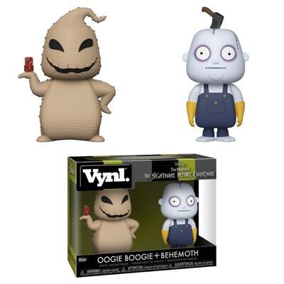 Nightmare Before Christmas VYNL Vinyl Figures 2-Pack Oogie Boogie & Behemoth 9 cm