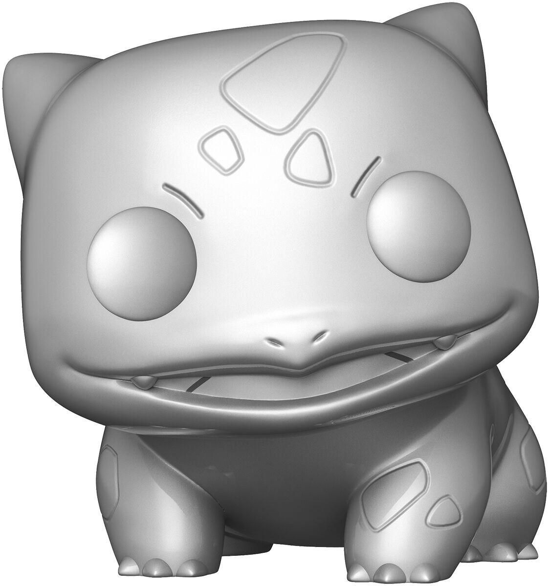 Pokemon 25th Super-Sized POP! Games Vinyl Figure Bulbasaur (Silver) 25 cm