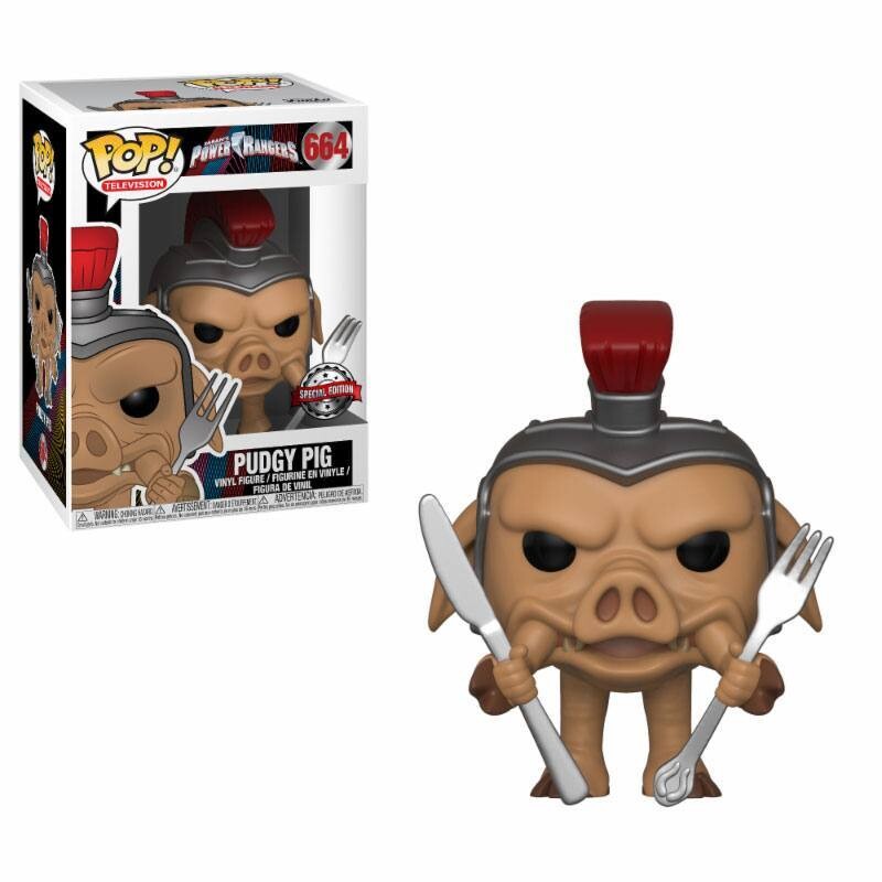 Power Rangers POP! Television Vinyl Figure Pudgy Pig Exclusive 9 cm