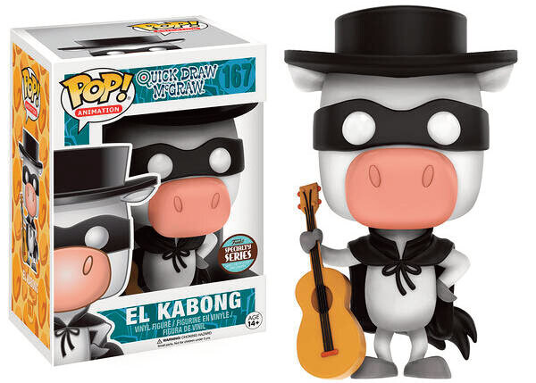 Quick Draw McGraw POP! Animation Vinyl Figure Speciality Series El Kabong 9 cm