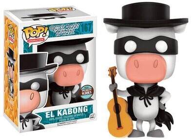 Quick Draw McGraw POP! Animation Vinyl Figure Speciality Series El Kabong 9 cm