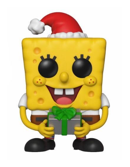 SpongeBob SquarePants POP! Animation Vinyl Figure SpongeBob Xmas 9 cm