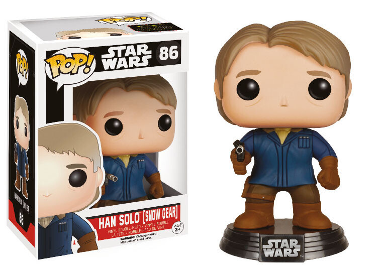 Star Wars Episode VII POP! Vinyl Figure Han Solo (Snow Gear) 9 cm