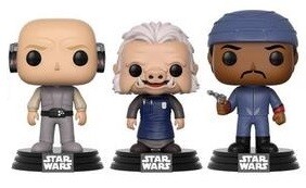 Star Wars POP! Vinyl Figure 3-Pack Lobot, Ugnaught & Bespin Guard 9 cm
