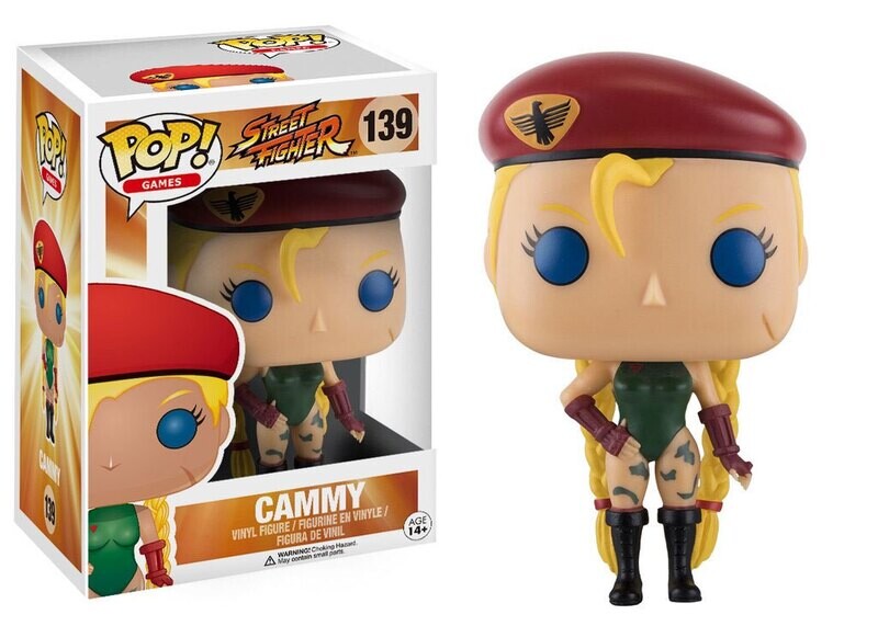 Street Fighter POP! Games Vinyl Figure Cammy 9 cm
