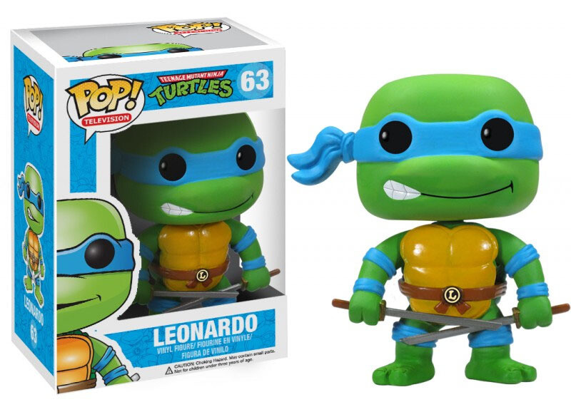 Teenage Mutant Ninja Turtles POP! Television Vinyl Figure Leonardo 9 cm