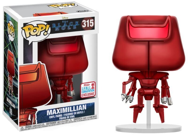 The Black Hole POP! Disney Vinyl Figure Maximillian 2017 Fall Convention Exclusive 9 cm