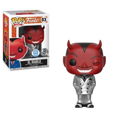 Fantastik Plastik POP! Funko Vinyl Figure El Diablo (Silver Suit) (Funko) 9 cm