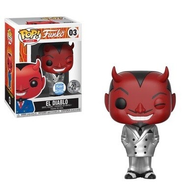 Fantastik Plastik POP! Funko Vinyl Figure El Diablo (Silver Suit) (Funko) 9 cm