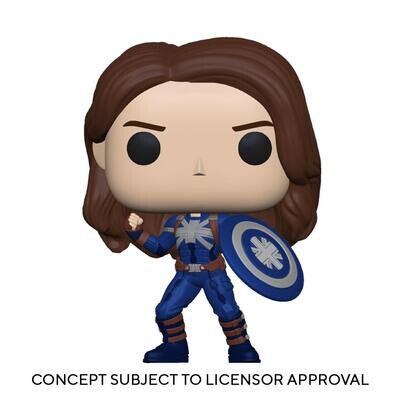 What If...? POP! Marvel Vinyl Figure Captain Carter (Stealth Suit) 9 cm