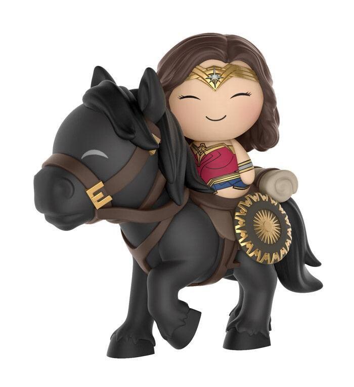Wonder Woman Movie Dorbz Ridez Vinyl Vehicle with Dorbz Figure Wonder Woman on Horse 16 cm