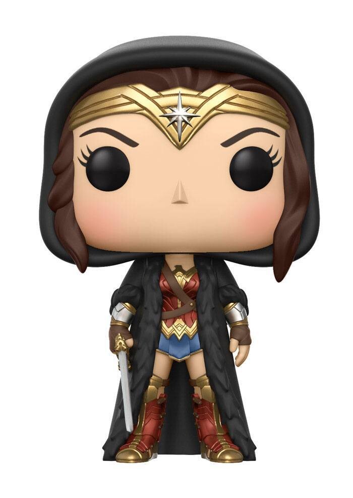 Wonder Woman Movie POP! Heroes Vinyl Figure Cloak Wonder Woman 9 cm