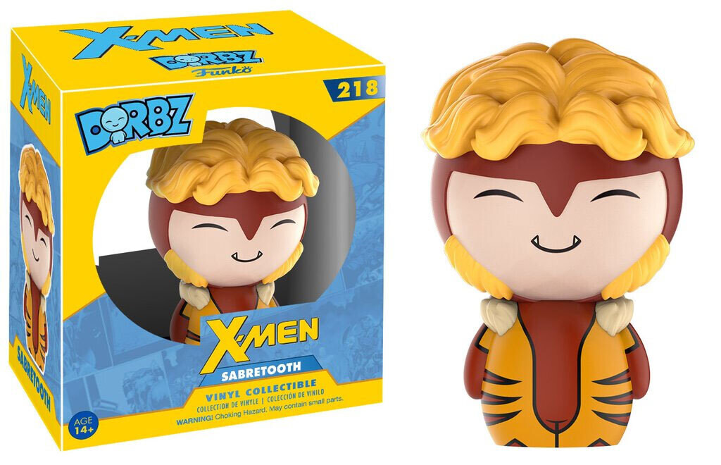 X-Men Vinyl Sugar Dorbz Vinyl Figure Sabretooth 8 cm