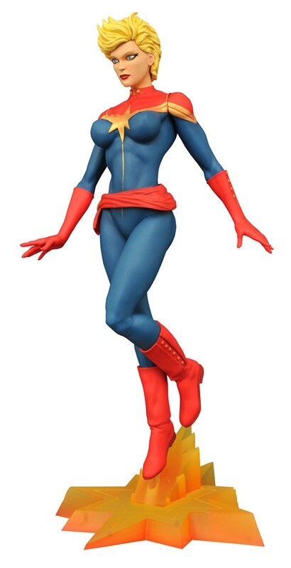 Marvel Gallery Diorama PVC Statue Captain Marvel 23 cm