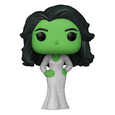 She-Hulk POP! Marvel Vinyl Figure She-Hulk in Gala Dress (Glitter) 9 cm