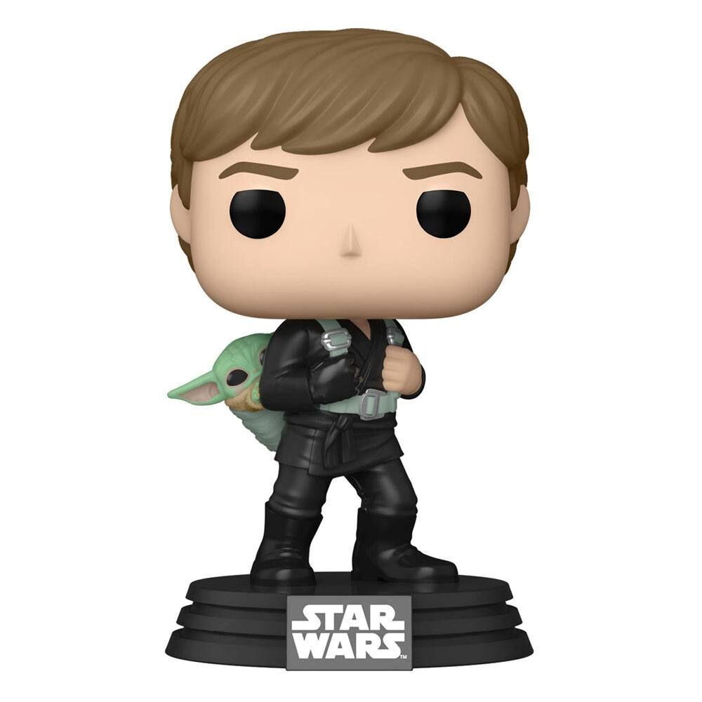 The Book of Boba Fett POP! Star Wars Vinyl Figure Luke Skywalker & Grogu 9 cm