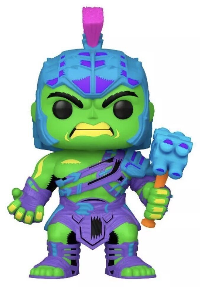 Thor: Ragnarok Jumbo-Size POP! Marvel Vinyl Figure Hulk (Blacklight) 25 cm