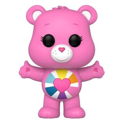 Care Bears 40th POP! Animation Vinyl Figure Hopeful Heart Bear 9 cm