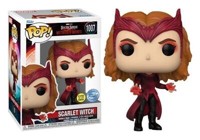 Doctor Strange in the Multiverse of Madness POP! Marvel Vinyl Figure Scarlet Witch GITD 9 cm