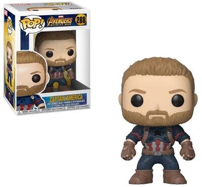 Avengers: Infinity War POP! Marvel Vinyl Figure Captain America 9 cm