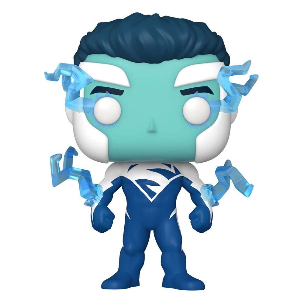 Superman POP! Heroes Vinyl Figure Superman (Blue) (2021 Fall Con) 9 cm