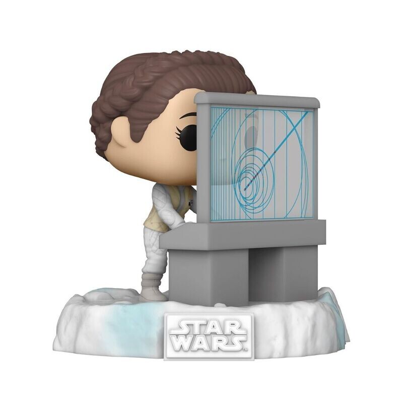 The Empire Strikes Back 40th POP! Deluxe Star Wars Vinyl Figure Battle at Echo Base: Princess Leia 9 cm