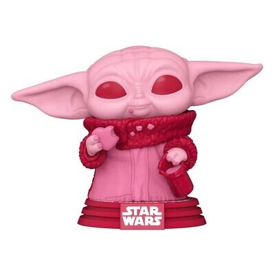 Valentines POP! Star Wars Vinyl Figure Grogu with Cookies 9 cm