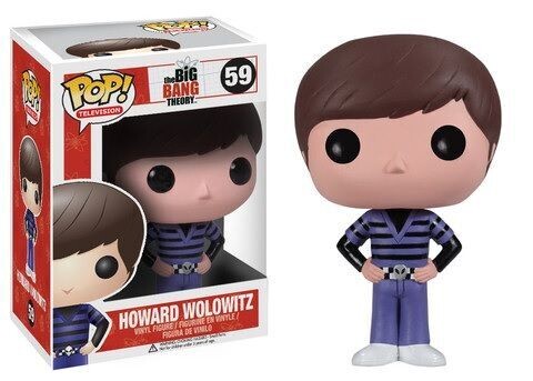 The Big Bang Theory POP! Television Vinyl Figure Howard Wolowitz 9 cm (with Protector)
