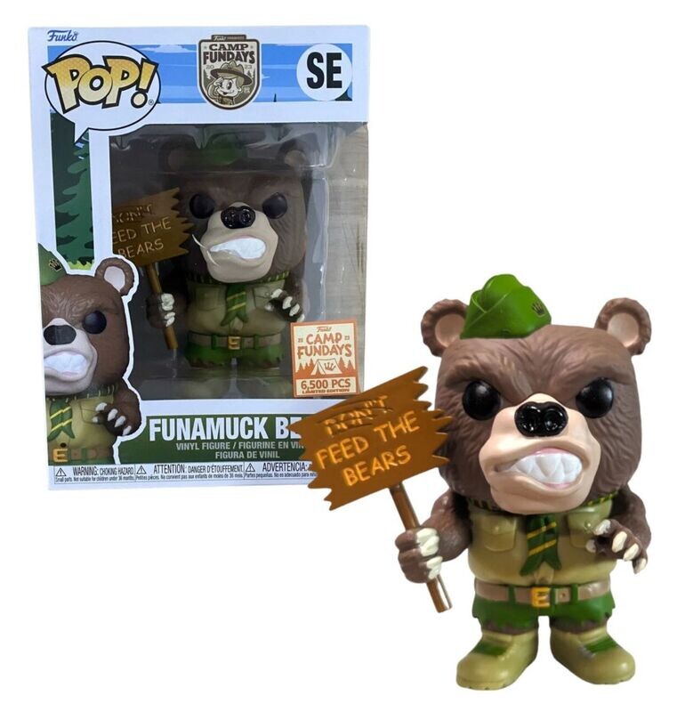 Funko SE POP! Vinyl Figure Funamuck Bears (Camp Fundays 2023) Ltd 6500 9 cm