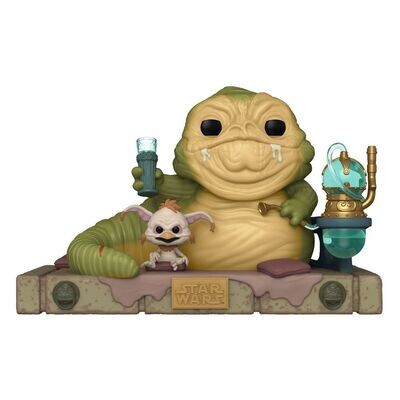 Return of the Jedi 40th POP! Star Wars Vinyl Figure Jabba the Hutt & Salacious B Crumb 15 cm