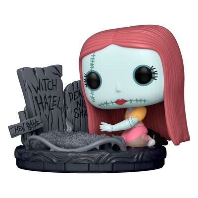 Nightmare Before Christmas 30th Deluxe POP! Disney Vinyl Figure Sally with Gravestone 9 cm