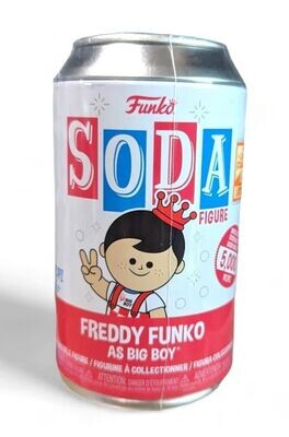 Funko SE Soda Vinyl Figure Freddy Funko as Big Boy (Camp Fundays 2023) Ltd 5000 9 cm