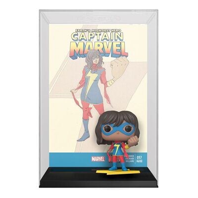 Marvel Comics POP! Comic Covers Vinyl Figure Captain Marvel 17: Ms Marvel 9 cm