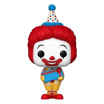 McDonalds POP! Ad Icons Vinyl Figure Birthday Ronald McDonald 9 cm
