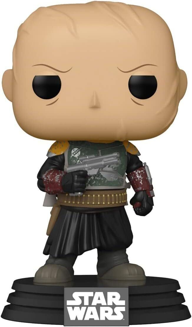 The Mandalorian POP! Star Wars Vinyl Figure Boba Fett (Unmasked) 9 cm