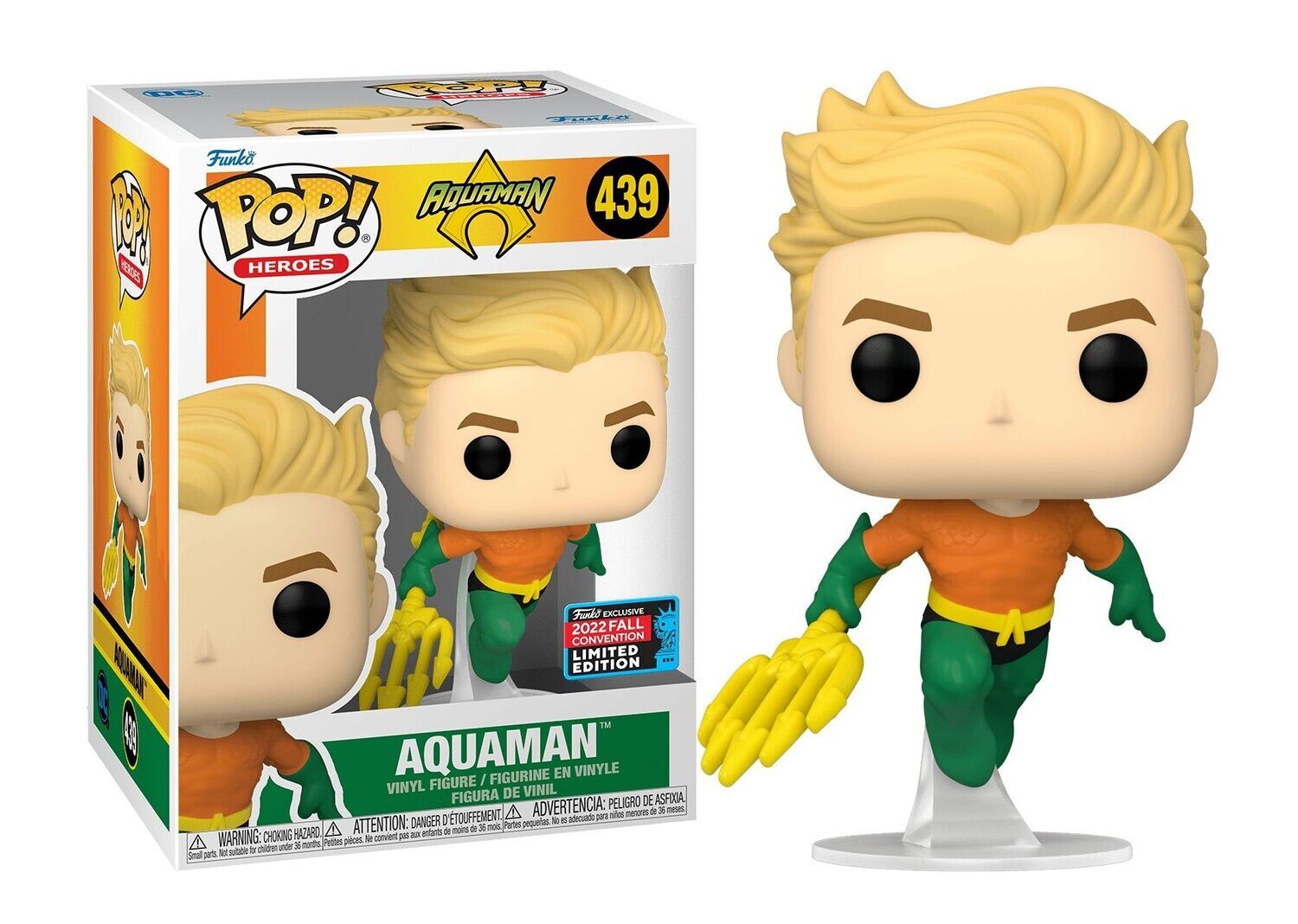 Aquaman POP! Heroes Vinyl Figure Aquaman (2022 Fall Con) 9 cm