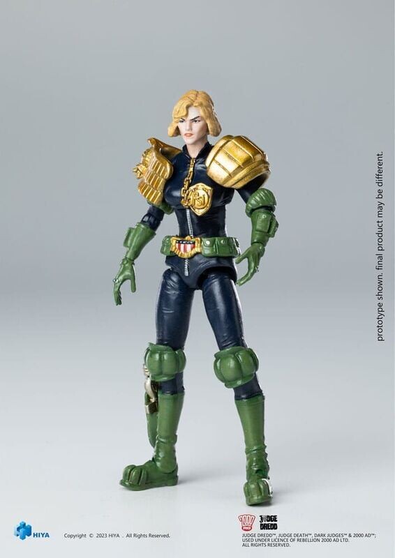 2000AD Judge Dredd 1/18 Scale Exquisite Mini Action Figure Judge Anderson vs The Dark Judges 11 cm