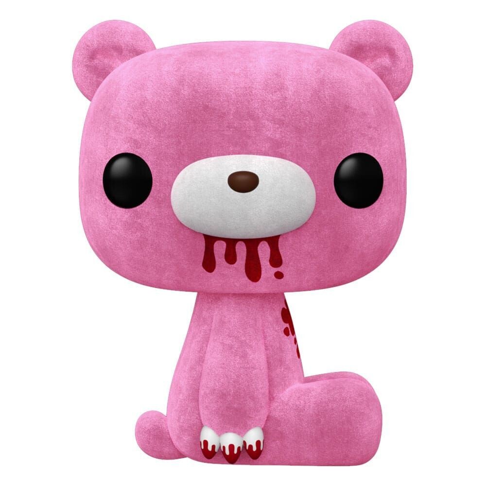 Gloomy: The Naughty Grizzly POP! Animation Vinyl Figure Gloomy Bear (Flocked) (Hot Topic) 9 cm