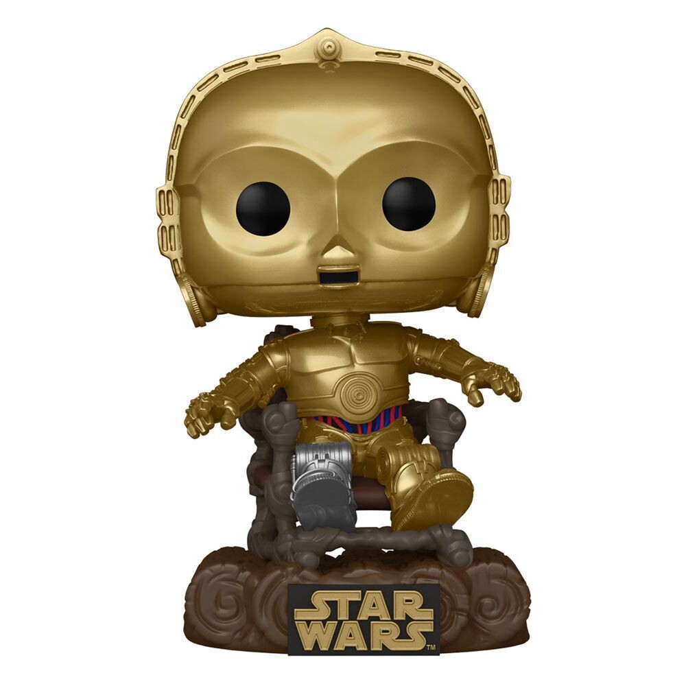 Return of the Jedi 40th POP! Star Wars Vinyl Figure C-3PO in Chair 9 cm